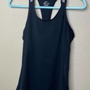 Nike  Dri-Fit Racerback Tank Top Black Fitted Activewear Sleeveless Stretchy Sz M Photo 1