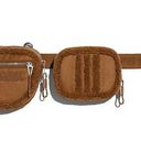 Ivy Park  x Adidas Sherpa Belt Bag Brown Photo 0