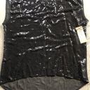 RD Style  Vintage NWT All Sequin Black Blouse Top Photo 0