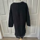 Elizabeth and James  black fringe sweater/dress Photo 4