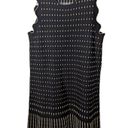 Ted Baker  London Black Metallic Gold RELIOA Jacquard Knit Drop Waist Dress 3 Photo 1