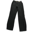  LawMan  vintage Highrise Black denim Straight leg jeans size‎ 4 Photo 1