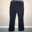 CAbi  Women’s Curvy Slim Boot Cut Faded Black Denim Jeans Photo 6