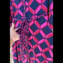 Monsoon  Gabby Geo Print Shirt Dress size 8 Photo 5