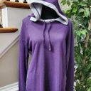 Boxer Craft Women Purple Polyester Long Sleeve Pullover Casual Hoodie Size Small Photo 7