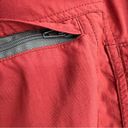 Mountain Hardwear  100% nylon orange outdoor active cropped zip pocket pants Photo 5