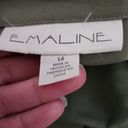 Emmaline Emmeline olive cotton blend utility jacket size 16 Photo 5