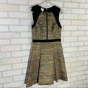 Ali Ro  Metallic Tweed Fit and Flare Dress Photo 3