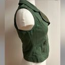 Dolled Up Army Green Vest Photo 3