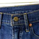 Gap  Jean Women 27 4 P Blue Wash Vintage Slim High Rise Ankle Raw Hem Denim Photo 4