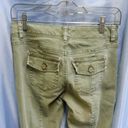 White House | Black Market  Slim Ankle Jeans Green Size 00 Snap Ankle Studded Cute Photo 2