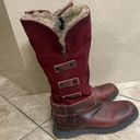 Krass&co Bos. & .  Women’s Capri Tall Boot 38 Shearling Strappy  Burnished USA 7-7.5 Photo 8