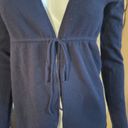 Barney’s New York Barneys New York Co Op Cashmere Cardigan Navy Medium Photo 4