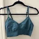 Lululemon Sport Bra - Teal Blue Photo 1