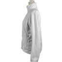 The North Face Women’s  Helata Full Zip Fleece Fuzzy Jacket White Size Medium Photo 5