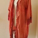 American Rag Cie Boho Kimono Open Front Fringe Cardigan Women’s S/M Tie Dye Size undefined Photo 0