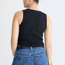 J.Crew  Emilie sweater-vest Womens Large Black Photo 7