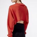 frankie's bikinis Aiello Cropped Swerve Cut Out Sweatshirt Photo 1