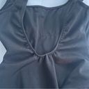 Aerie  black textured cheekiest one piece bathing suit, padded, size XS, flirty Photo 3
