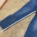 RE/DONE  High Rise 70s Stove Pipe Button Fly Raw Hem Denim Jeans Size 26 Photo 14