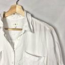 Lou & grey  White Lyocell Long Sleeve Button Down XS Photo 3