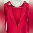 J.Crew  Long Sleeve Crew Neck Hot Pink Barbiecore Stretch Sheath Dress Size 8 Photo 2