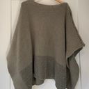 Barefoot Dreams CozyChic Coastline Poncho in Eucalyptus/Agave Photo 2