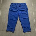 Apt. 9  blue cropped pant dress Capri ankle 14 Photo 0