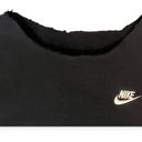 Nike Black Crewneck Comfy Lounge Cozycore Basic Minimalist Sweater Photo 3