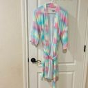 UGG NWT  multicolored robe with belt size small‎ Photo 3