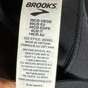 Brooks  Women’s Dare Zip Run Bra Solid Black Sports Bra size 36 C/D Photo 5