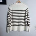 Tuckernuck  NEW Sweater Bonnie Striped Tan Ivory Pullover Sweater Size S Photo 5