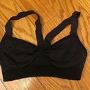 Lululemon  grey and black sports bra Photo 0