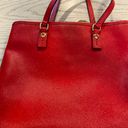 Henri Bendel Bright Red Hobo Crossbody Bag Photo 5