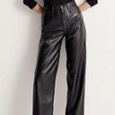 Madewell NWT  The Perfect Vintage Pant: Faux Leather Edition Photo 0