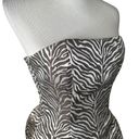 Jessica McClintock  Halter Dress Animal Print‎ Formal Bubble Hem Women Size 4 NEW Photo 6