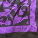 Christian Dior  Square Silk Scarf Photo 2