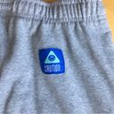 Brooklyn Cloth  “Proceed With Caution” Smiley Face Sweatpants, Gray, Size XL Photo 8