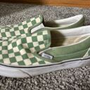 Vans Green Checkered Photo 3