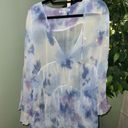 Young Fabulous and Broke  Rosa Mini Dress Tie Dye Sheer Size Small Photo 1