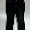 White House | Black Market  Cropped Black Jeans Size 8 Photo 7