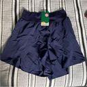 Halara  Breezeful Diamond Blue High Rise Flowy Split Quick Dry Dance Shorts Small Photo 2