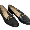 Salvatore Ferragamo  Black Leather Loafers Size Photo 2