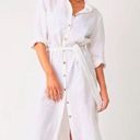 Kittenish Sand Dunes Button Down Coverup Photo 0