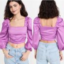 Veronica Beard  Kayla Top in Orchid. NWT. Size 12 Photo 1