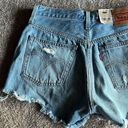 Levi’s NWT  501 High Rise Denim Shorts Jean 26 Photo 6