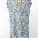 Faherty  crochet 100% Bambu tunic top Photo 3