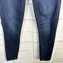 Good American  Womens size 0/25 Good Legs Crop Denim Jeans Dark Wash Photo 4