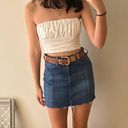 ZARA White Crop Top Photo 2