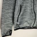 RBX Scuba Hoodie heathered grey with thumb holes and zipper pockets Photo 5